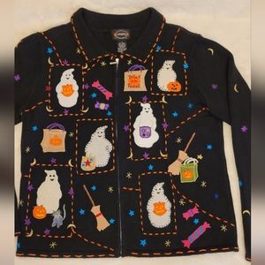 Vintage Designers Originals Studio Halloween Sweater, size S